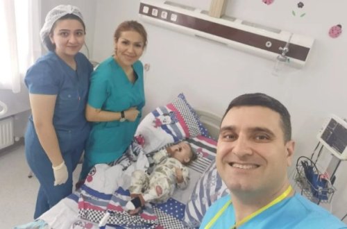 Rəqsanənin oğlu əməliyyat olundu