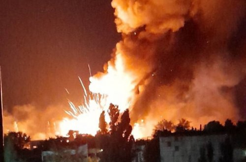 Belqorodda sursat anbarında partlayış: Ölən və yaralananlar var