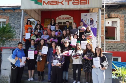 “Zaqatala rayonunda gənc qızların sahibkarlıq fəaliyyətinə cəlb edilməsi” adlı layihə başa çatdı - FOTOLAR