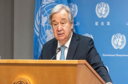 BMT-nin Baş katibi Türkiyəyə başsağlığı verib