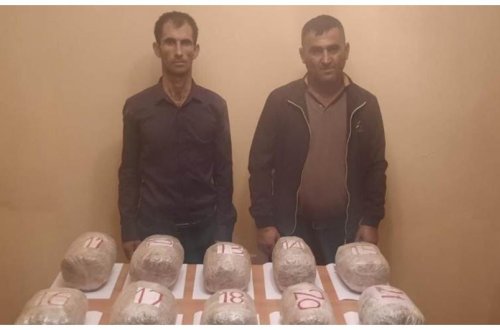 İrandan Azərbaycana 14 kq-a yaxın narkotikin keçirilməsinin qarşısı alınıb