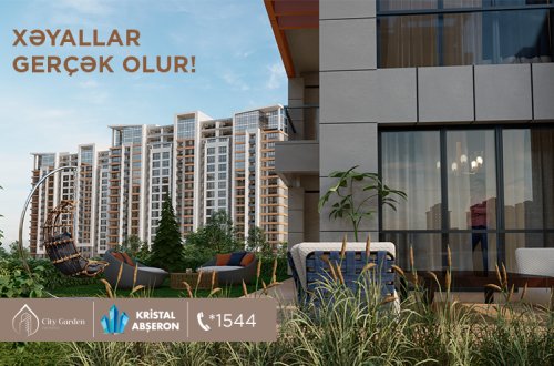 Xoşbəxt həyat üçün sərhədsiz imkanlar – Kristal Abşeron!