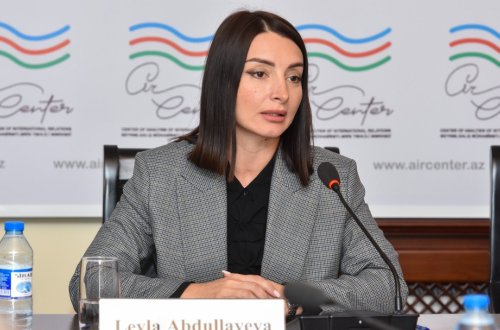 Leyla Abdullayeva: Fransa ilə əlaqələrin inkişafına töhfə vermək üçün əlimdən gələni əsirgəməyəcəyəm