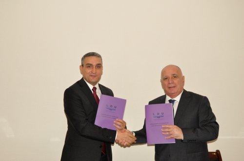 Lənkəran Dövlət Universitetinin nümayəndə heyəti Mingəçevir Dövlət Universitetində olub