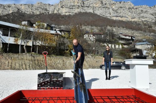 Prezident Cəbrayıl Elektrik Şəbəkəsinin Rəqəmsal İdarəetmə Mərkəzinin təməlini qoyub