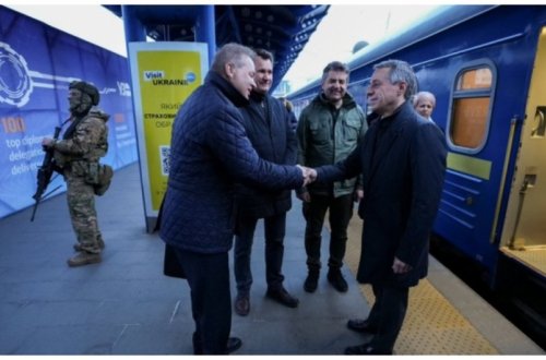 İsveçrə Prezidenti Ukraynada səfərdədir