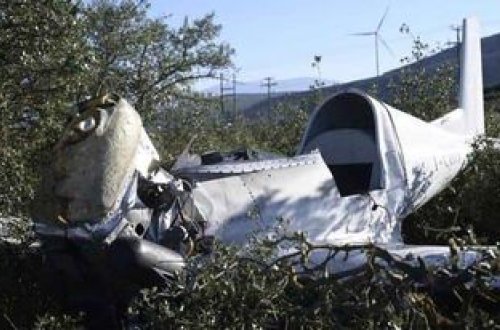 Yunanıstanda tək mühərrikli təyyarə qəzaya uğrayıb: 1 ÖLÜ