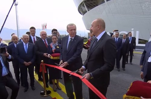 İlham Əliyev və Rəcəb Tayyib Ərdoğan Zəngilan Beynəlxalq Hava Limanının açılışını edib - YENİLƏNİB