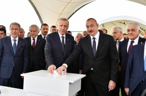 “Azərbaycan-Türkiyə Beynəlxalq Meşə Təlim Mərkəzi”, “Ağıllı Tingçilik” və “Dostluq Meşəsi” Kompleksinin təməli qoyulub - YENİLƏNİB