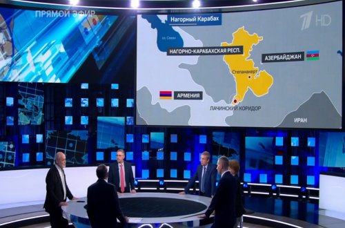Rusiya televiziyasında Azərbaycana qarşı yenə təxribat törədilib