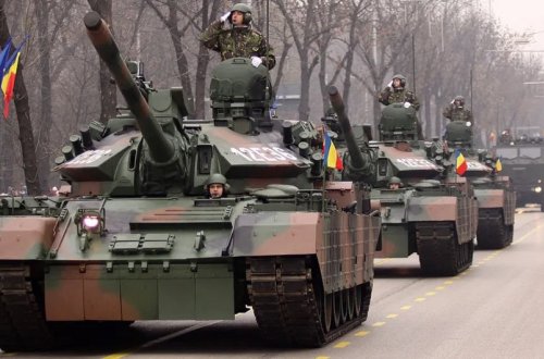 Fransanın zirehli texnikasının ilk karvanı Rumıniyaya gəlib