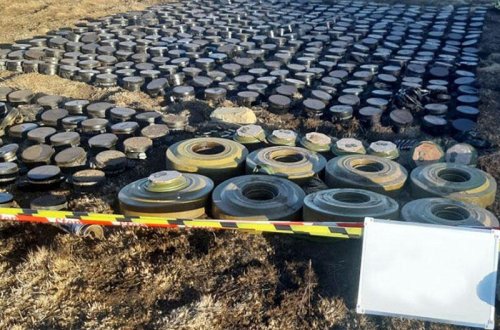 Azad olunan ərazilərdə daha 89 mina aşkarlanıb