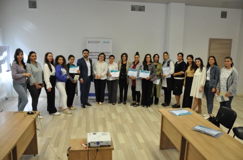 Gənc Mühasiblər İctima Birliyi “Regionlarda qadınların maliyyə savadlılığının artırılmasına dəstək” layihəsinin icrasına davam edir