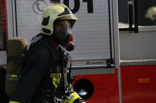 Bakıda yaşayış binasında partlayış - Xəsarət alan var