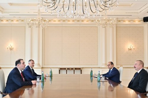 Prezident İlham Əliyev Gürcüstanın təhsil və elm nazirini qəbul edib - YENİLƏNİB