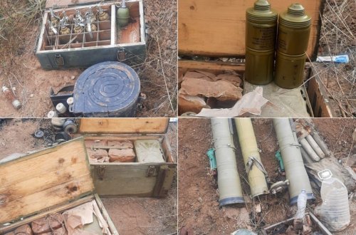 В Джебраиле обнаружены брошенные армянами боеприпасы