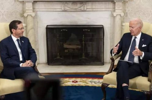 ABŞ prezidenti Bayden İsrail prezidenti Hersoqla görüşüb