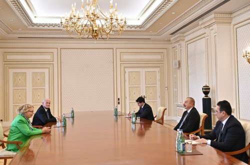 Prezident İlham Əliyev BMT Baş katibinin müavinini qəbul edib - YENİLƏNİB