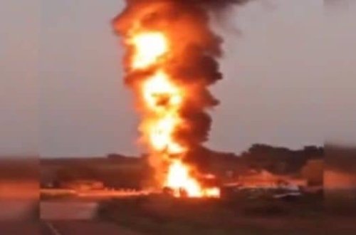 Hindistanda yanacaq tankeri qəzaya uğrayıb: 2 ÖLÜ, 25 YARALI