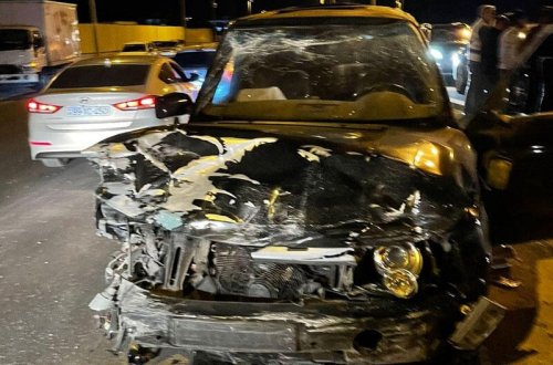 Dəhşətli qəza törədən “Range Rover” yüksək vəzifəli şəxsə məxsusdur? - FOTO