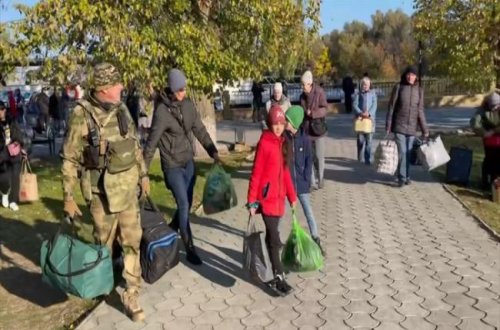 Xerson və qonşu yaşayış məntəqələrindən əhalinin yarısı köçürülməyib