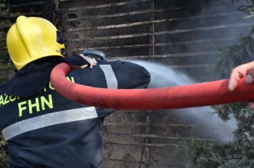 Ağcabədidə 3 otaqlı evdə yanğın olub