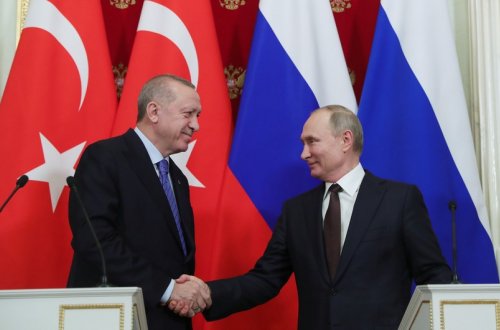 Putin Ərdoğanı güclü lider və etibarlı tərəfdaş adlandırıb