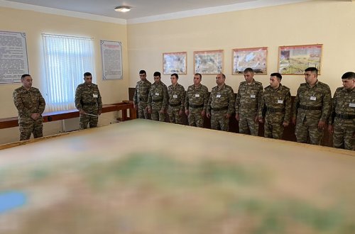 Raket və Artilleriya Qoşunlarında komanda-qərargah təlimi keçirilib