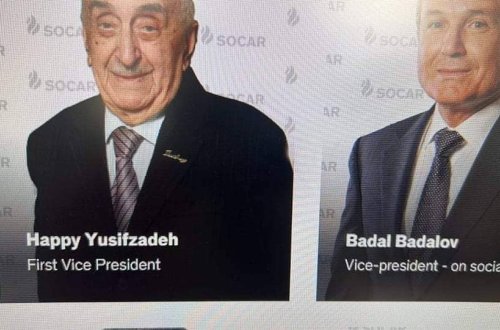 SOCAR-ın saytında Xoşbəxt Yusifzadəyə qarşı hörmətsizlik - FOTOFAKT