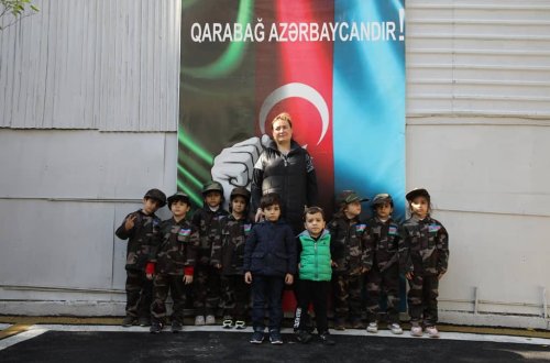 Nəsimi rayonunda daha bir “Abad həyət” sakinlərin istifadəsinə verilib