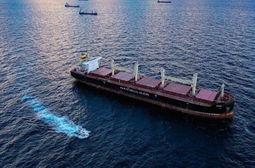 6 ərzaq yüklü gəmi Ukrayna limanlarını tərk edib