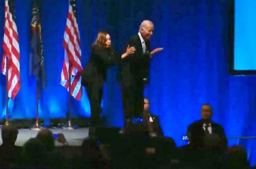 Baydendən mitinqdə maraqlı anlar: İzdihamın içinə atılmaq istədi - VİDEO