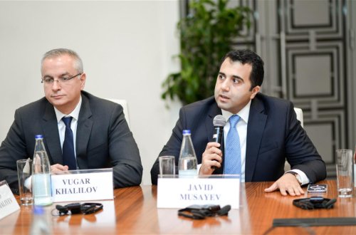 Mətbuat xidmətlərinin rəhbərləri üçün master-klass təşkil edilib