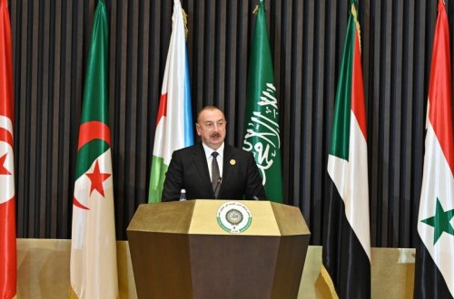 İlham Əliyev: Fransanın Əlcəzair xalqına qarşı törətdiyi qətliam dünyanın heç vaxt unutmamalı olduğu bir hadisədir