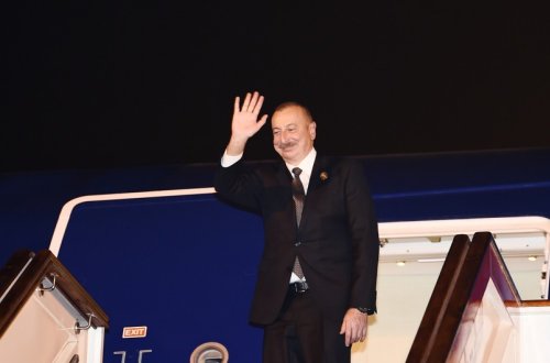 İlham Əliyevin Əlcəzairə səfəri başa çatıb
