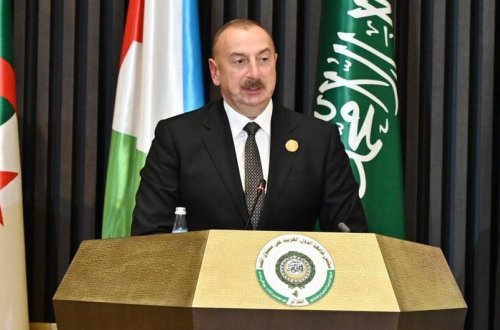 Azərbaycan Prezidenti: “Münaqişələrə yanaşmalarda ikili standart olmamalıdır”