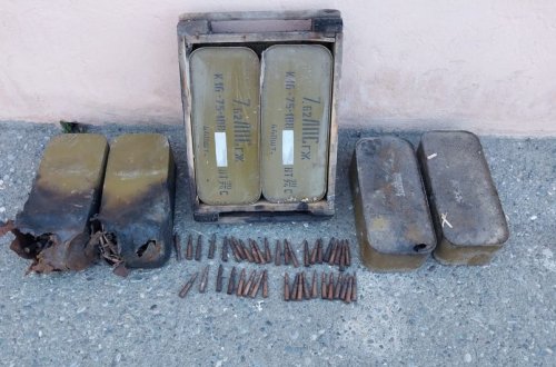 Tərtərin Talış kəndində sursat aşkarlanıb