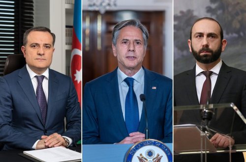 XİN Blinkenin iştirakı ilə Ceyhun Bayramov və Mirzoyanın Vaşinqtonda görüşəcəyini təsdiqləyib - YENİLƏNİB