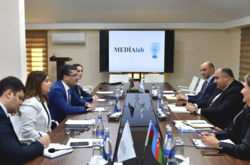Medianın İnkişafı Agentliyi və Bakı Slavyan Universiteti arasında görüş keçirildi