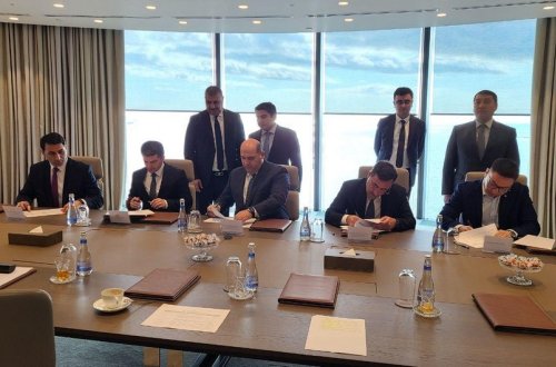 Füzulidə Uşaq Yaradıcılığının İnkişafı Mərkəzinin tikintisi ilə bağlı imzalanma mərasimi keçirilib