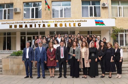 Gənclərlə talassemiya və  qan donorluğu barədə  növbəti görüş təşkil olunub