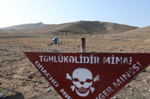 Azad edilən ərazilərdə minaya düşənlərin sayı açıqlanıb