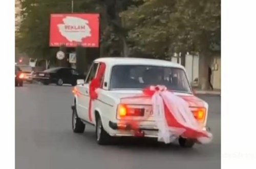 Ağcabədidə toy karvanında avtoxuliqanlıq edən sürücü həbs olunub