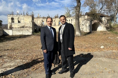 Türkiyənin Azərbaycandakı səfiri Şuşadan paylaşım edib