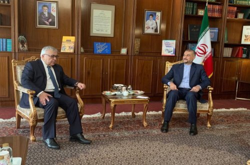 Rusiya XİN başçısının müavini Hüseyn Əmir-Abdullahianla görüşüb