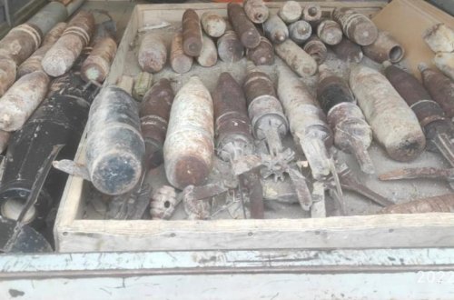 Xızıda hərbi sursat aşkarlanıb