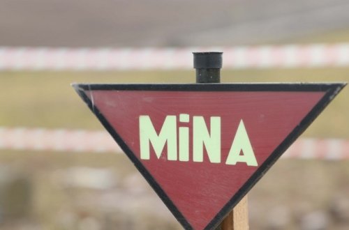 DİN-in hərbçisi azad edilmiş ərazidə minaya düşüb