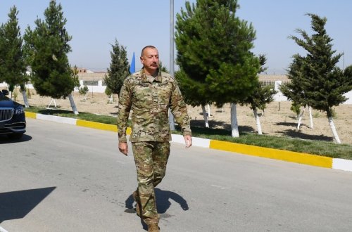 Ali Baş Komandan Füzulidə Zəfər Günü münasibətilə hərbçiləri təbrik edib