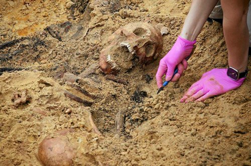 Sovet əsgərlərinin kütləvi qalıqları tapıldı