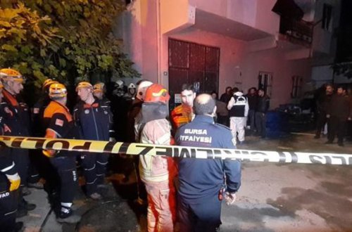 Bursada yanğın faciəsi - 8-i uşaq olmaqla 9 nəfər öldü